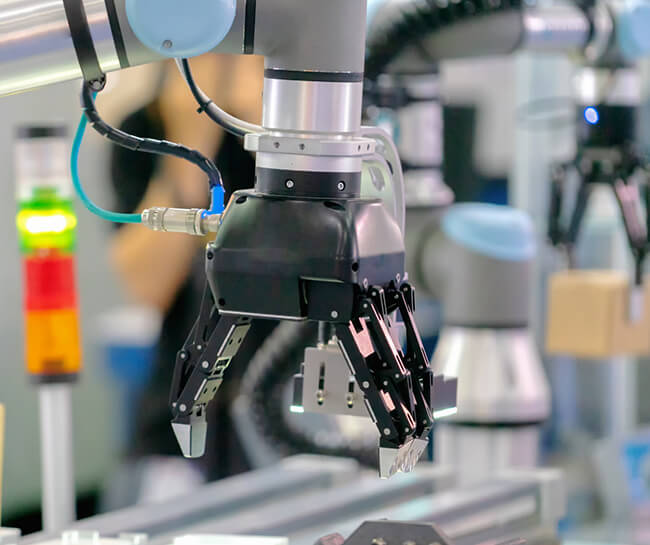 Vision-guided robotics setup 3