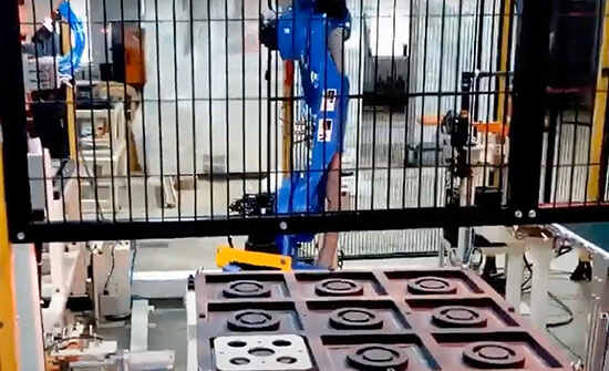 Vision-guided robotics setup
